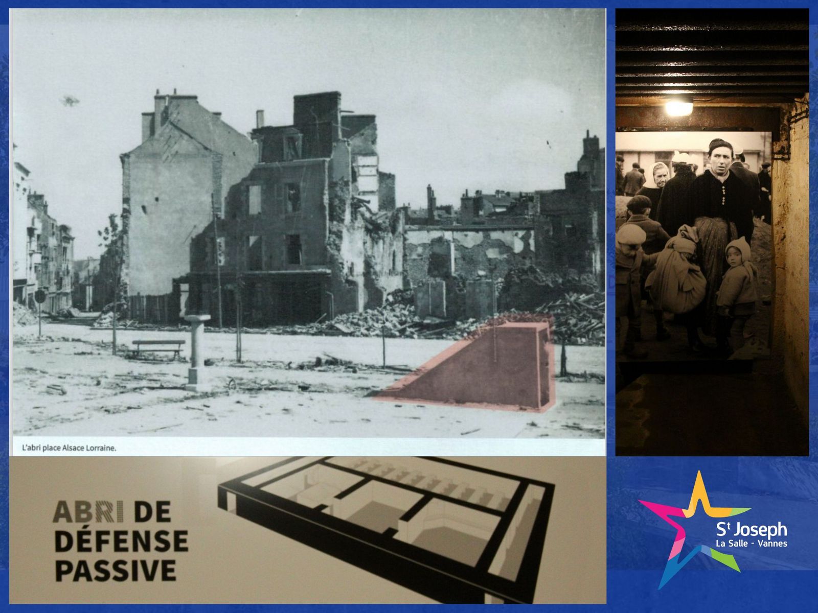 Lorient ville détruite en 1941