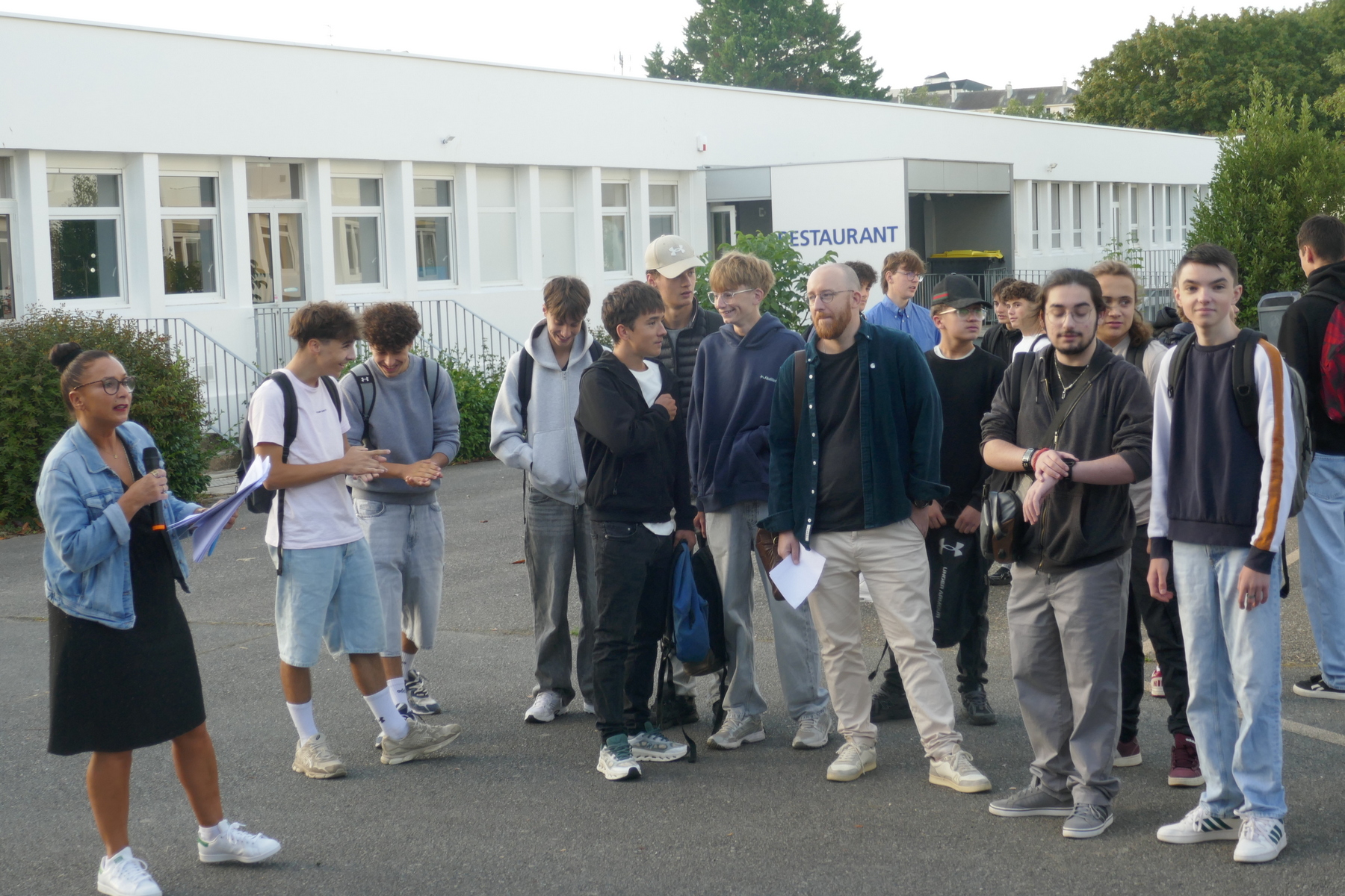 rentrée 1ère LP St Jo Vannes